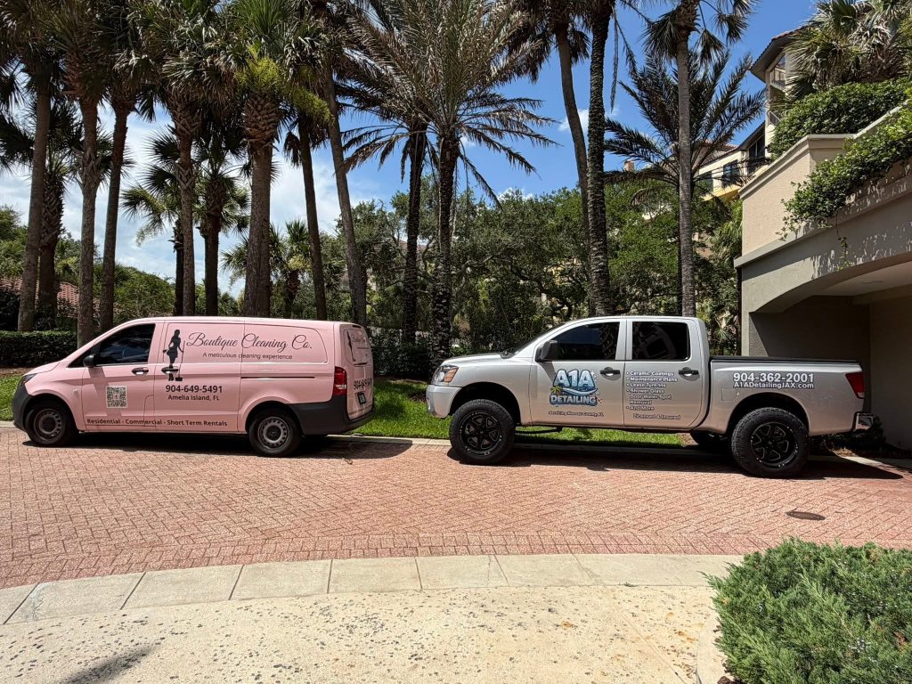 A1A Detailing Jax community partner with Boutique Cleaning Co in Nassau County, Florida