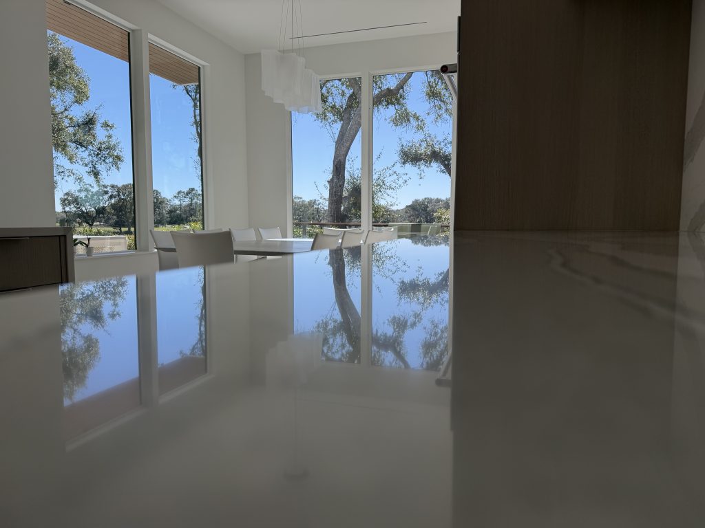 Countertop polishing after results on Amelia Island, Florida